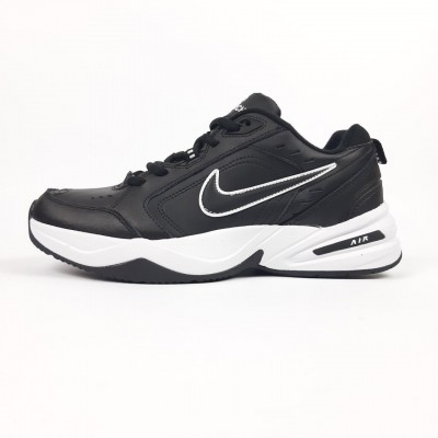 Nike Air Monarch черные с белым, Размер 44 Nike Air Monarch черные с белым, Размер 44