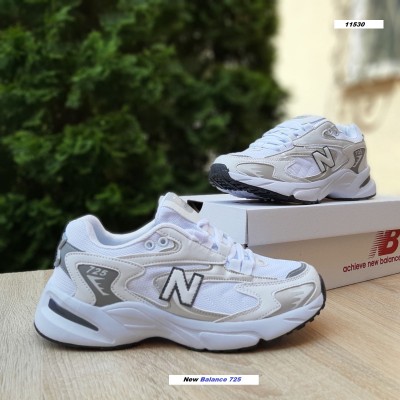 New Balance 725 білі з сірим, Розмір 43