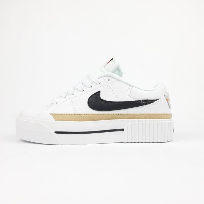 Nike Court Legacy білі з чорним, Розмір 39 Nike Court Legacy білі з чорним, Розмір 39