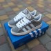 Adidas CAMPUS серые (белые полоски), Размер 43
