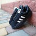 Adidas CAMPUS чорні( білі смужки), Розмір 36