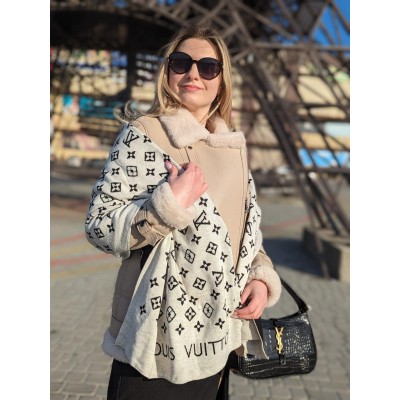 ПАЛАНТИН ШАРФ, ШАСТКА LOUIS VUITTON ЛУІ Вітон білий ПАЛАНТИН ШАРФ, ШАСТКА LOUIS VUITTON ЛУІ Вітон білий