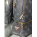 Женский черный рюкзак Guess Гесс LUX
