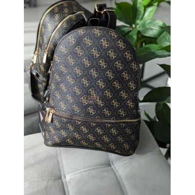 Жіночий коричневий рюкзак Guess Гесс LUX Жіночий коричневий рюкзак Guess Гесс LUX