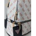 Жіночий білий рюкзак Guess Гесс LUX