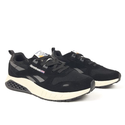 Reebok Classic Leather Cordura черные на белом, Размер 41