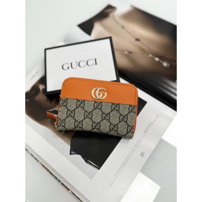 Гаманець Gucci жіночий Гуччі помаранчевий міні Гаманець Gucci жіночий Гуччі помаранчевий міні