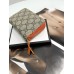 Гаманець Gucci жіночий Гуччі помаранчевий міні