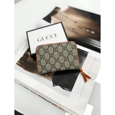 Гаманець Gucci жіночий Гуччі помаранчевий міні
