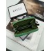 Гаманець Gucci жіночий Гуччі зелений міні