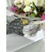 Женская сумка кросс боди Кристиан Диор серый текстиль Dior