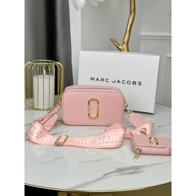 Сумка жіноча Марк Джейкобс 2в1 рожевий Marc Jacobs 2 в 1