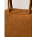 Сумка жіноча Сумка Miu Miu Top-Handle Bag бежевий замш крос боді Міу Міу