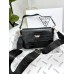 Сумка женская  Guess черный рептилия кросс боди через плечо Гесс