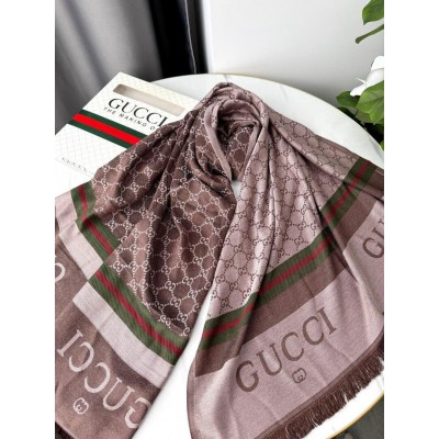 ПАЛАНТИН ШАРФ, ШАСТКА GUCCI ЖІНОЧА ШАРФ ГУЧЧІ коричневий ПАЛАНТИН ШАРФ, ШАСТКА GUCCI ЖІНОЧА ШАРФ ГУЧЧІ коричневий