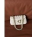 Женская сумка клатч Coach Butik молочный Коуч на плечо