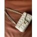 Женская сумка клатч Coach Butik молочный Коуч на плечо