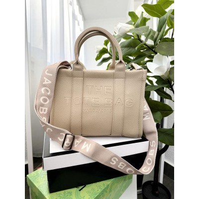 Сумка жіноча Марк Джейкобс шопер бежевий Marc Jacobs Tote Bag великий