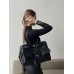 Сумка жіноча Balenciaga Bel Air Tote Bag - Premium чорний срібло Баленсіага