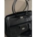 Сумка жіноча Balenciaga Bel Air Tote Bag - Premium чорний срібло Баленсіага