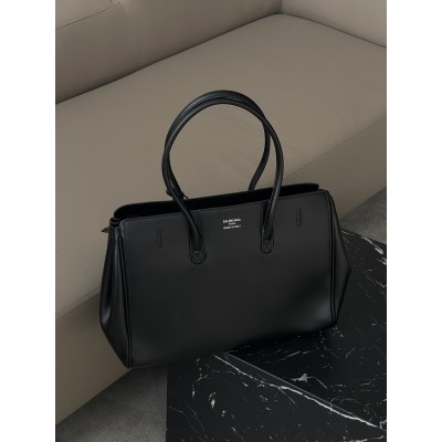 Сумка жіноча Balenciaga Bel Air Tote Bag - Premium чорний срібло Баленсіага