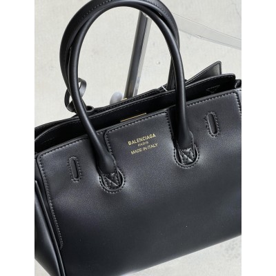 Сумка жіноча Balenciaga Bel Air Tote Bag - Premium чорний золото середній Баленсіага
