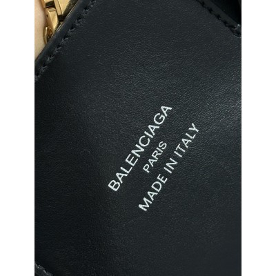 Сумка жіноча Balenciaga Bel Air Tote Bag - Premium чорний срібло середній Баленсіага