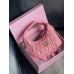 Сумка жіноча Miu Miu Wonder Matelasse Leather Hobo рожевий хобо через плече Міу Міу