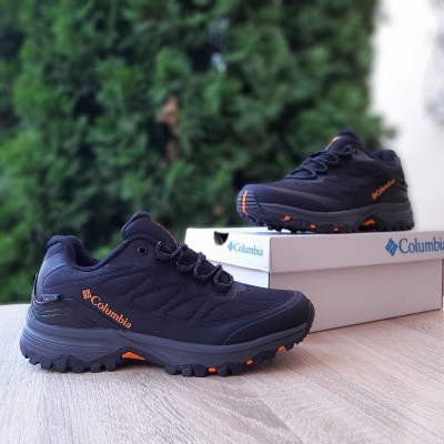 Columbia GORE-TEX черные с оранжевым, Размер 43