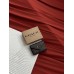 Гаманець жіночий Coach шоколадний з невеликою коробкою Коуч