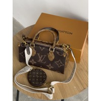Сумка Louis Vuitton Monogram Reverse OnTheGo коричневий Луї Віттон