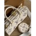 Сумка Louis Vuitton Monogram Reverse OnTheGo молочний Луї Віттон