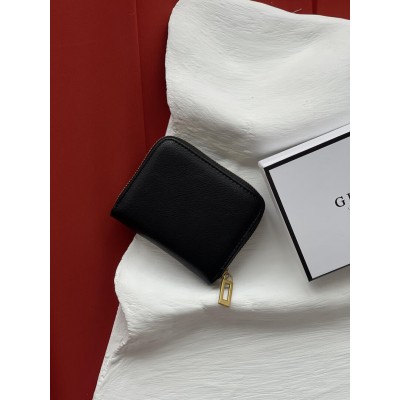 Жіночий гаманець Guess Dagan 4G міні чорний класичний Гесс