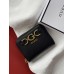 Жіночий гаманець Guess Dagan 4G міні чорний класичний Гесс