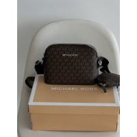 Сумка жіноча Michael Kors крос-боді 2 в 1 Майкл Корс коричневий