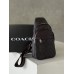 Чоловіча сумка слінг месенджер Coach через коричневий плече Коуч