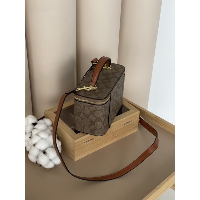 Сумка женская Coach Ava Crossbody Bag бежевый через плече Коуч кросс боди