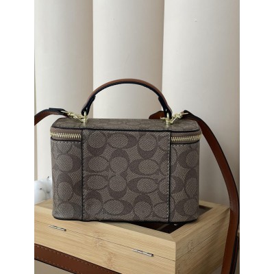 Сумка женская Coach Ava Crossbody Bag бежевый через плече Коуч кросс боди