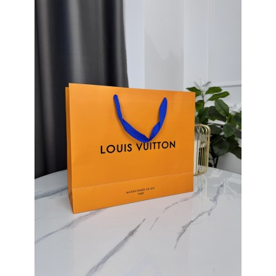 Фірмова упаковка середній пакет Louis Vuitton, упаковка на подарунок. Подарункова брендова упаковка Луї Віттон