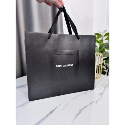 Фірмова упаковка середній пакет Yves Saint-Laurent на подарунок. Подарункова брендова упаковка Ів Сен Лоран