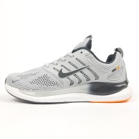 Nike Zoom Winflo светло серые с оранжевым, Размер 36