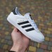 Adidas Gazelle білі з чорним, Розмір 37