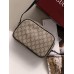 Жіноча сумка Gucci Ophidia чорно-бежевий кросс боді через плече Гучії
