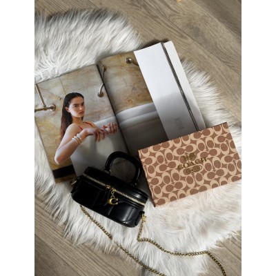 Жіноча сумка Coach Trail Crossbody 17 чорний через плече Коуч Жіноча сумка Coach Trail Crossbody 17 чорний через плече Коуч