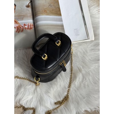 Жіноча сумка Coach Trail Crossbody 17 чорний через плече Коуч