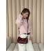 Сумка жіноча Coach Teri Shoulder Bag With Quilting бордовий через плече Коуч Тері