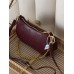 Сумка жіноча Coach Teri Shoulder Bag With Quilting бордовий через плече Коуч Тері