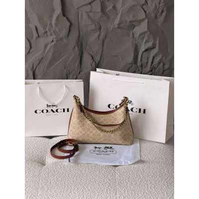 Сумка женская Coach Juliet Shoulder Bag 25 Premium через плече молочный Коуч Сумка женская Coach Juliet Shoulder Bag 25 Premium через плече молочный Коуч