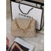 Клатч жіночий сумка Chanel Mini Lambskin Coco Charms Rectangular Classic через плече бежевий Шанель маленька