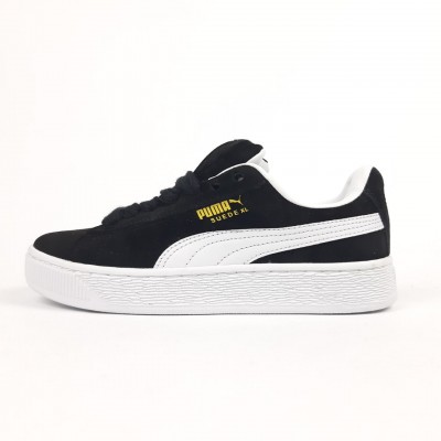 PUMA Suede XL черные с белым, Размер 41 PUMA Suede XL черные с белым, Размер 41